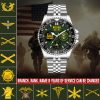 US Army Branch Silver Stainless Steel Watch SS1 1 768x768 1