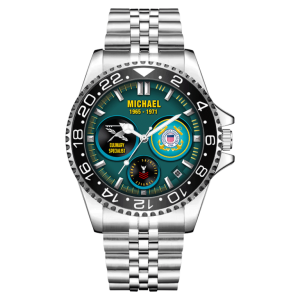 US Coast Guard Rating Silver Stainless Steel Watch SS1 1 768x768 1