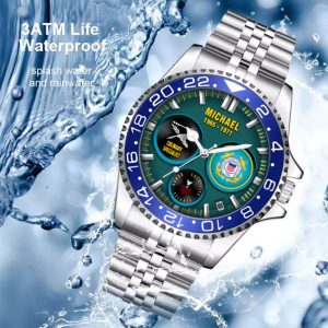 US Coast Guard Rating Silver Stainless Steel Watch SS1 2 768x768 1