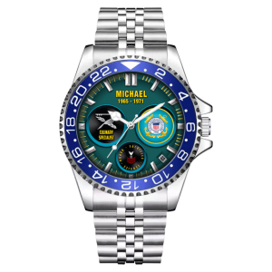 US Coast Guard Rating Silver Stainless Steel Watch SS1 2 768x768 1