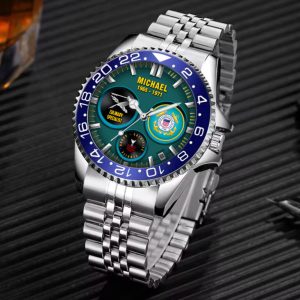 US Coast Guard Rating Silver Stainless Steel Watch SS1 3 768x768 1