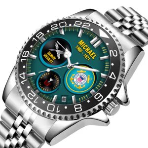 US Coast Guard Rating Silver Stainless Steel Watch SS1 5 768x768 1