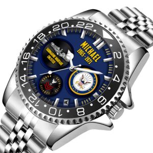 US Navy Badge Silver Stainless Steel Watch SS1 5 768x768 1