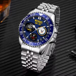 US Navy Rating Silver Stainless Steel Watch SS1 3 768x768 1