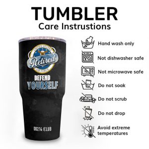 USAF Retired Tumbler 10
