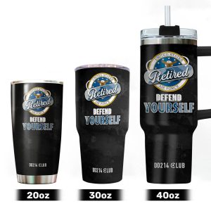 USAF Retired Tumbler 11