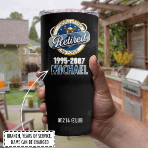 USAF Retired Tumbler 8