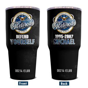 USAF Retired Tumbler 9