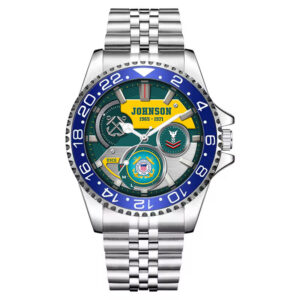 USCG Rating Stainless Steel Silver Watch SS10 2
