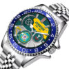 USCG Rating Stainless Steel Silver Watch SS10 5