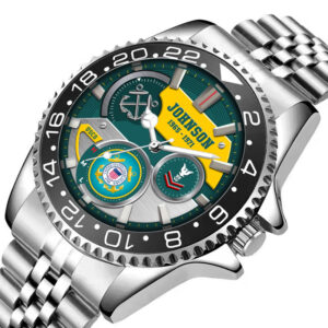 USCG Rating Stainless Steel Silver Watch SS10 6