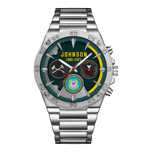USCG Rating Watches Men Silver SS14 2