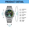 USCG Rating Watches Men Silver SS14 5