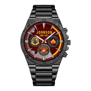 USMC Battalions Watches Men Silver SS14 1