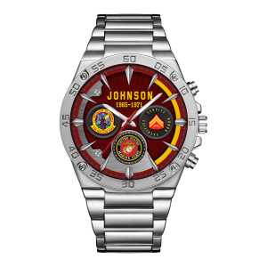 USMC Battalions Watches Men Silver SS14 2