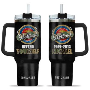USMC Retired Tumbler 10