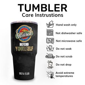 USMC Retired Tumbler 11