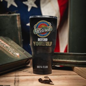USMC Retired Tumbler 2