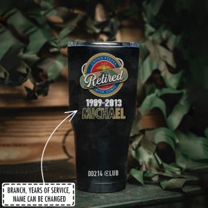 USMC Retired Tumbler 3