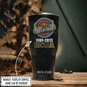 USMC Retired Tumbler 4