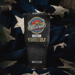 USMC Retired Tumbler 5