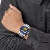 United States Navy Seals Logo Navy Badge Stainless Steel Silver Watch SS10 5
