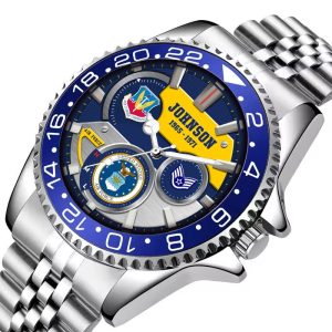 Us Air Force Airforce Command Stainless Steel Silver Watch SS10 2