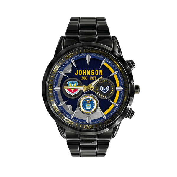 Us AirFocre Command Personalised Watch SS14 1