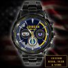 Us AirForce Badge Personalised Watch SS14 3