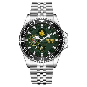 Us Army Army Branch Black Black Stainless Steel Watch SS8 6