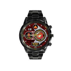 Us Marine Enlisted Ranks Silver Metal Watches 1 1