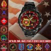 Us Marine Silver Metal Watches 2