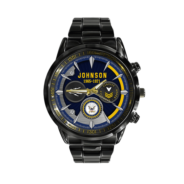 Us Navy Rating Personalised Watch SS14 1