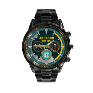 Us USCG Rating Personalised Watch SS14 1