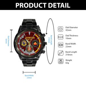 Us USMC Battalions Personalised Watch SS14 3
