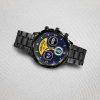 Usaffolder Airforce Badge Black Stainless Steel Watch SS9 7