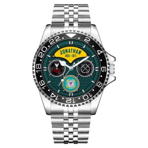 Uscg Officer Ranks USCG Rating Stainless Steel Silver Watch SS9 3