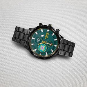 Uscg USCG Rating Black Stainless Steel Watch SS8 3