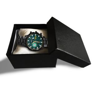 Uscg USCG Rating Black Stainless Steel Watch SS8 5