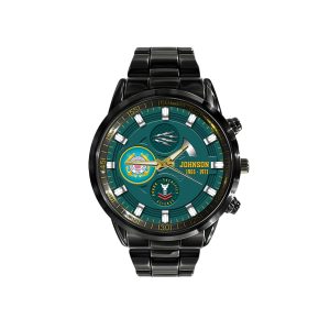 Uscg USCG Rating Black Stainless Steel Watch SS8 6