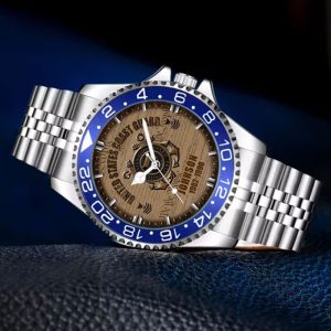 Uscgfolder USCG Rating Stainless Steel Silver Watch SS11 3