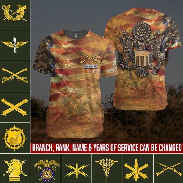 1 Army Branch Custom T shirts 1