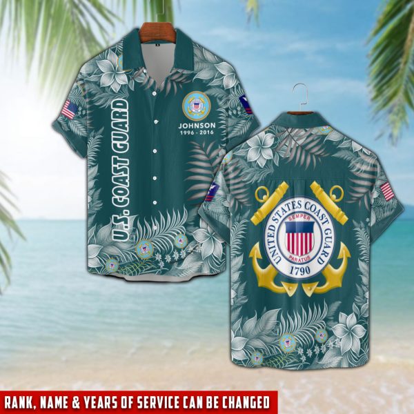 1 US COAST GUARD Aloha Hawaiian shirts 1