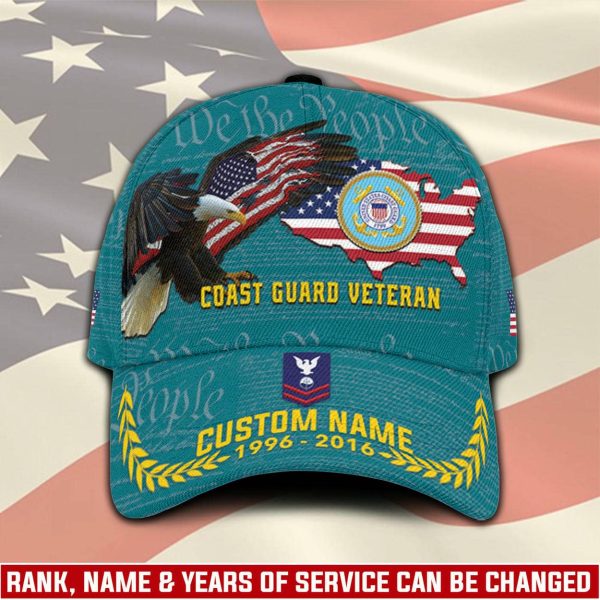 1 US COAST GUARD American Eagles Classic cap for men CC10 1