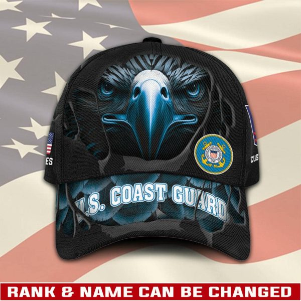 1 US COAST GUARD Eagle Colors Cap hat CC18