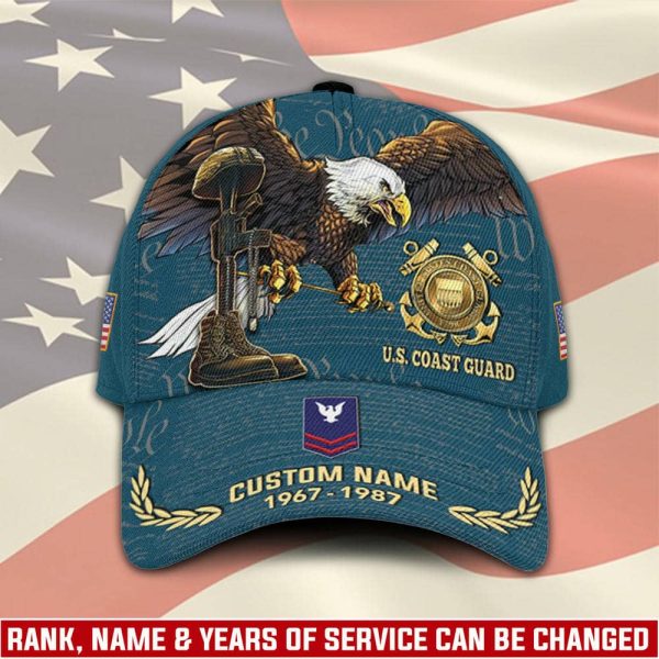 1 US Coast Guard Baseball Cap