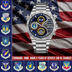 1 Us Air Force Command Custom Watch Faces SS15