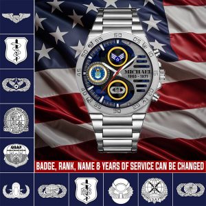 1 Us AirForce Badge Custom Watch Faces SS15