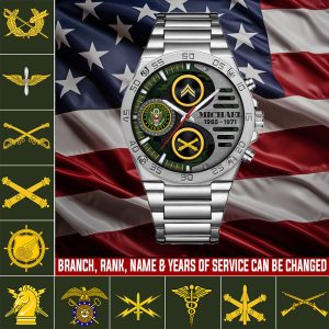 1 Us Army Branch Custom Watch Faces SS15