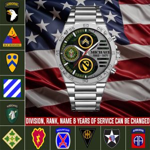 1 Us Army Division Custom Watch Faces SS15